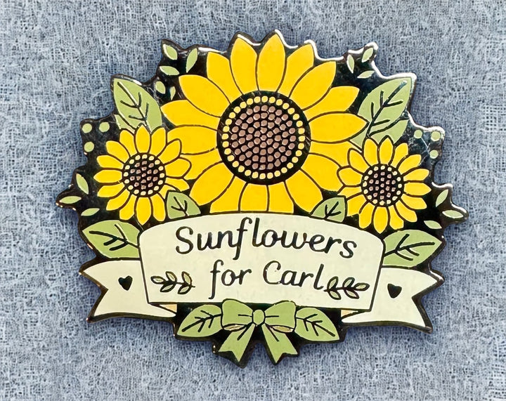 Sunflowers for Carl Magnetic Needle Minder - Pisgah Needleworks
