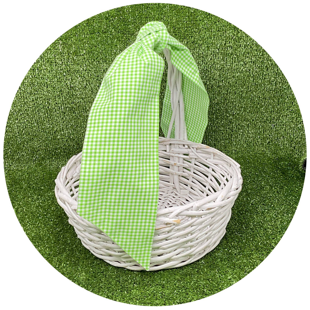 THE ROYALTY COLLECTION - Gingham Sash: Periwinkle / 54 inch - Pisgah Needleworks