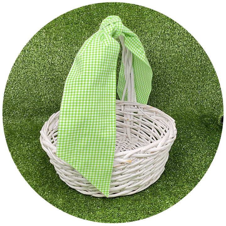 THE ROYALTY COLLECTION - Gingham Sash: Periwinkle / 54 inch - Pisgah Needleworks