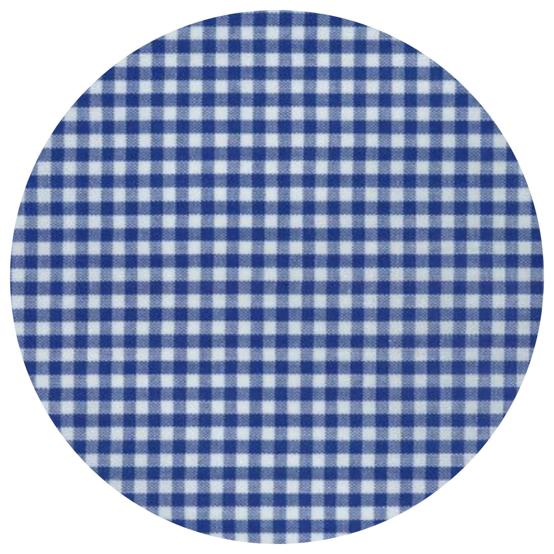 THE ROYALTY COLLECTION - Gingham Sash: Periwinkle / 54 inch - Pisgah Needleworks