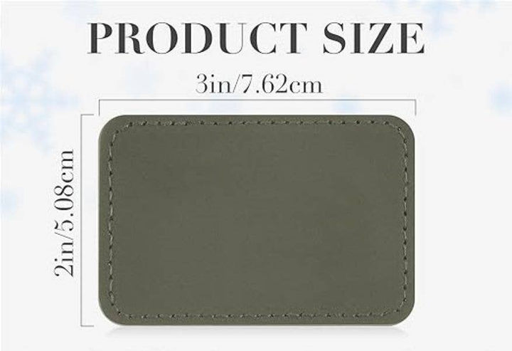 The Tinkerbox LLC - Square Leather Patches: Brown - Pisgah Needleworks