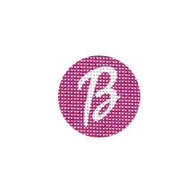 Tilli Thomas Hot Pink B Needlepoint Canvas – 18 Mesh - Pisgah Needleworks
