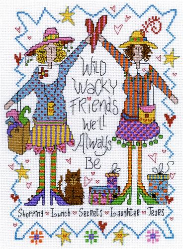 Wacky Friends Cross Stitch Pattern – Imaginating by Diane Arthurs - Pisgah Needleworks