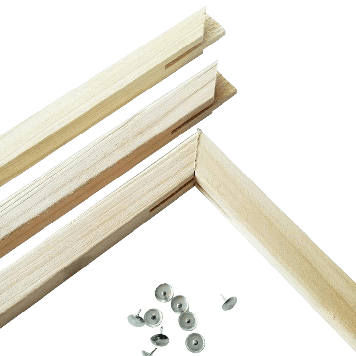 Winnie's Picks - Set of 4 wooden strechers - canvas stretchers - frame: 12x16in - Pisgah Needleworks