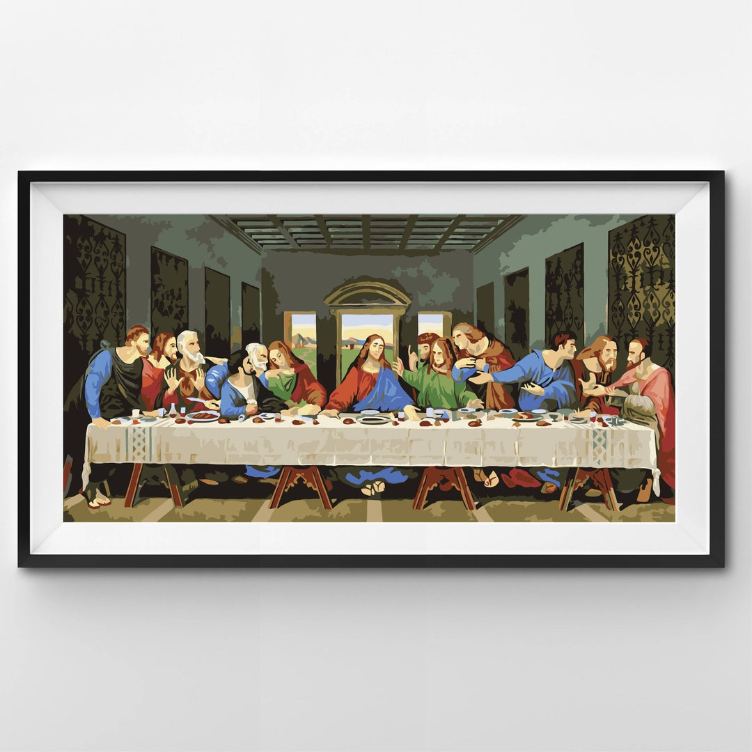 Winnie's Picks - The Last Supper - Christian Decor - Paint by Numbers Kit - Pisgah Needleworks